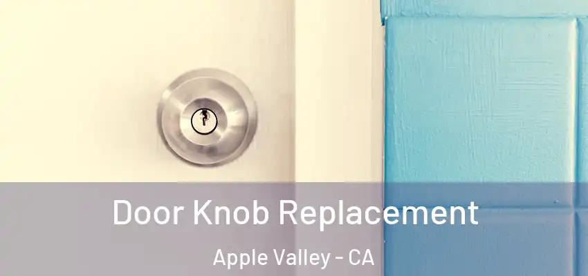  Door Knob Replacement Apple Valley - CA